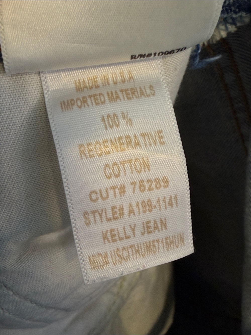 Agolde Kelly High Rise Relaxed Jean Size 29 - Picture 10 of 10